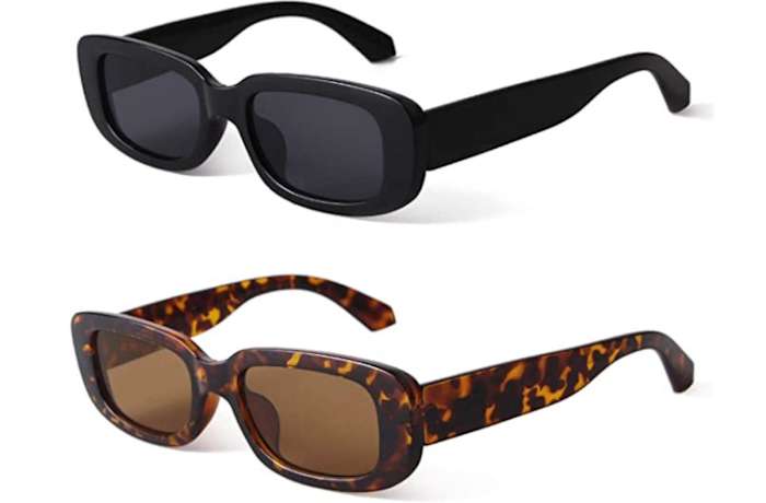 Retro Rectangle Sunglasses